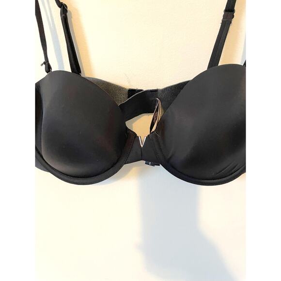 Victoria's Secret Underwire Lightly Padded Convertible Bra Black Size 34C - Picture 3 of 7